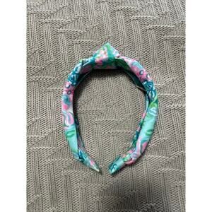 Lilly Pulitzer top knot headband